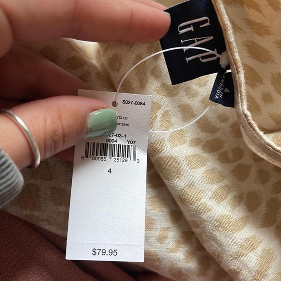 GAP Linen Blend Cami Midi Dress - Picture 4 of 4